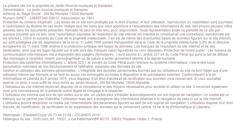  Le présent site est la